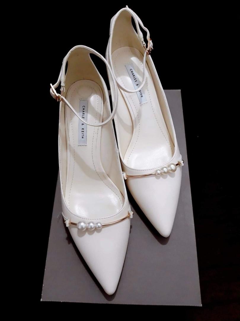 Charles and keith bridal shoes on sale