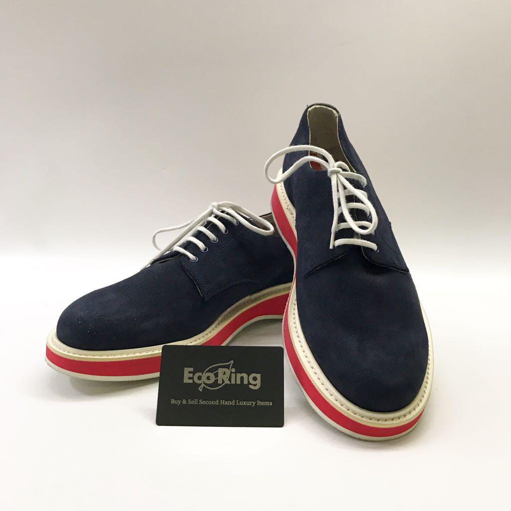 Red store male shoes