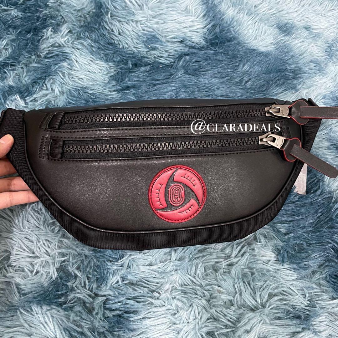 Coach Naruto Waist Bag Men, Women's Fashion, Bags & Wallets, Purses