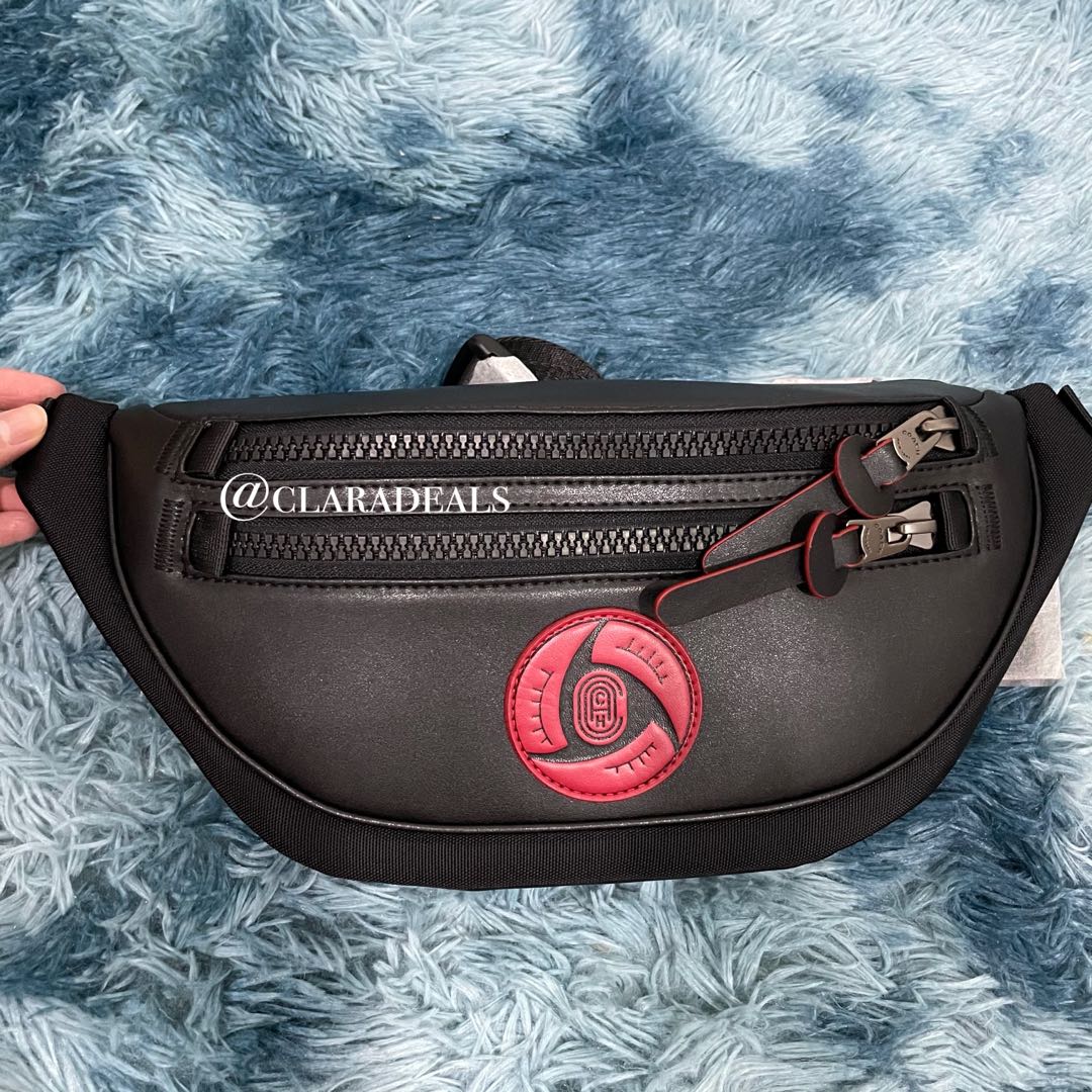 Coach Naruto Waist Bag Men, Women's Fashion, Bags & Wallets, Purses