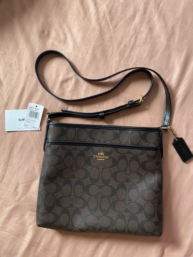 File crossbody coach bag outlet
