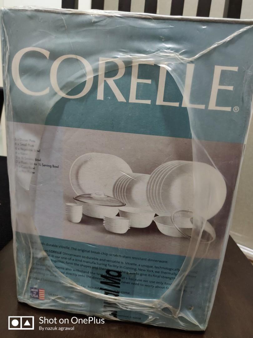 CORELLE Pack of 29 Glass Corelle Livingware Plus Spot On 29 Pieces