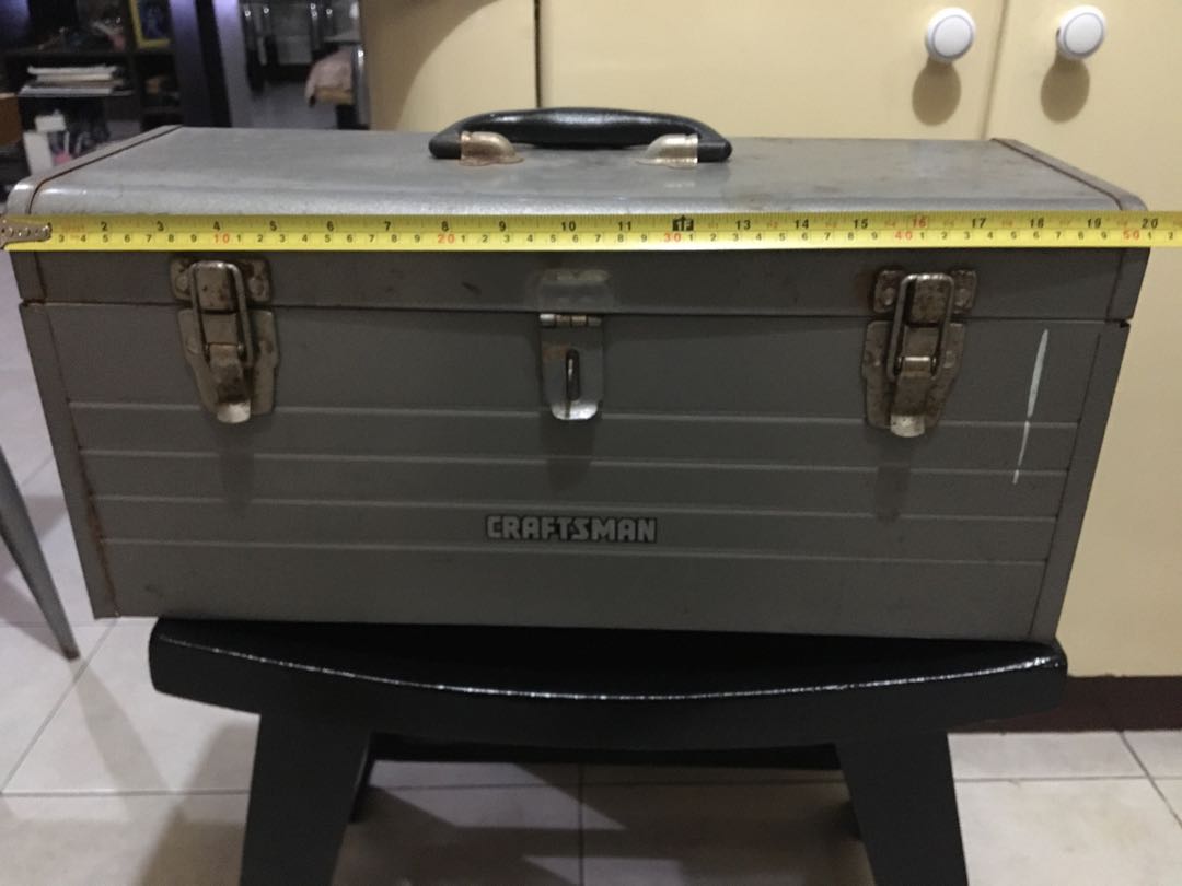 Craftsman vintage tool box, Car Parts & Accessories, Other Automotive