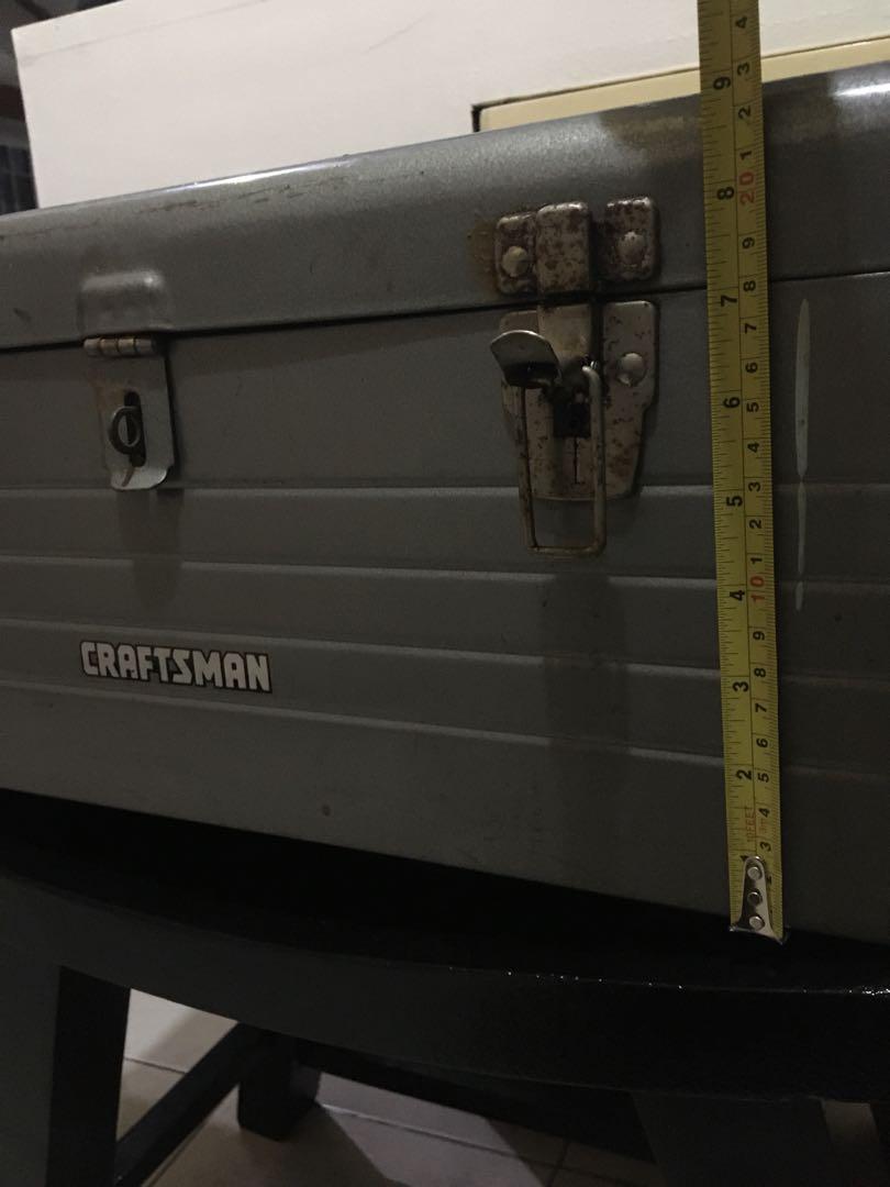Craftsman vintage tool box, Car Parts & Accessories, Other Automotive