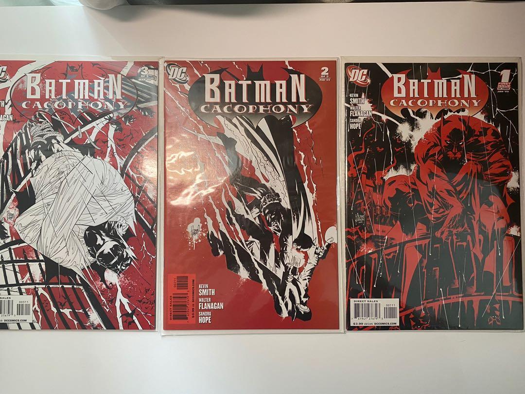 DC Artgerm Set + Batman Cacophony Set Comics (Category: Comics & Manga) located in Cainta. Submitted by oninizer21 (Listing ID 1086165614, Image 2). Description: 8 pcs comics, VF/NM condition Shipping / delivery by buyer Payment via GCash/COD/Deposit.