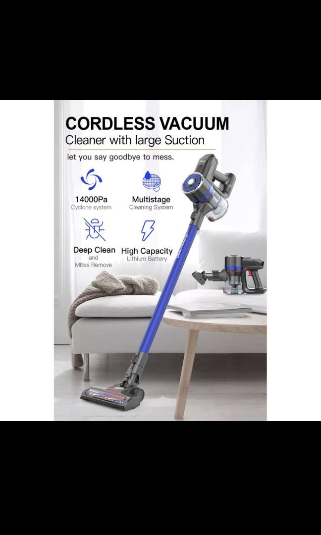 Dibea Cordless Vacuum Cleaner G12 TV Home Appliances Vacuum Cleaner Housekeeping on Carousell