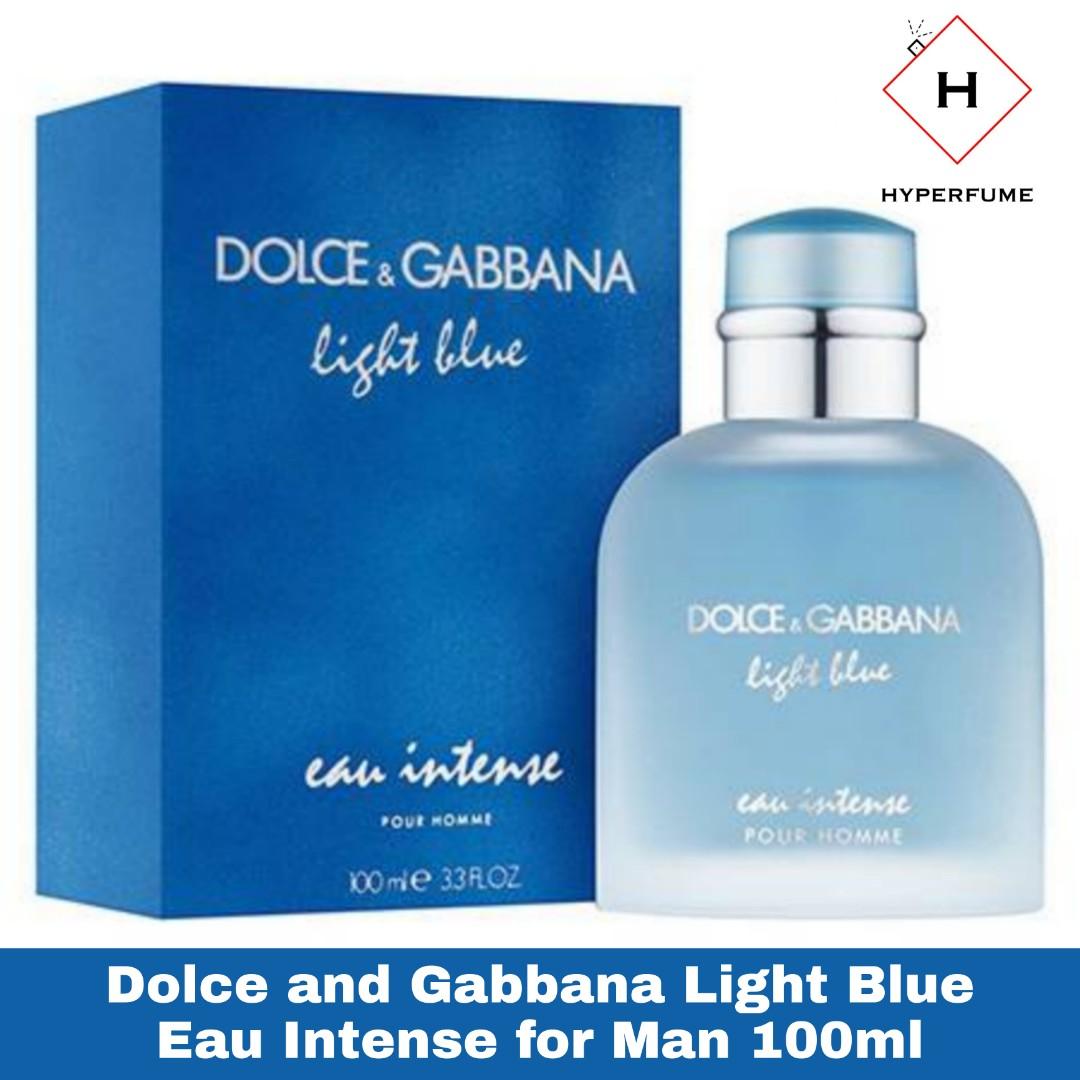 Dolce and Gabbana Light Blue Eau Intense for Man 100ml Beauty
