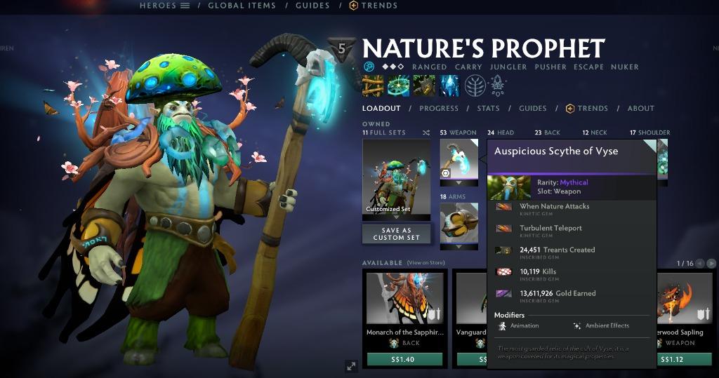 MASK OF THE MONUMENT OF RUIN ELDER TITAN ET RARE HEAD DOTA 2 ITEMS  COSMETICS DOTA2 SKINS , Video Gaming, Gaming Accessories, In-Game Products  on Carousell