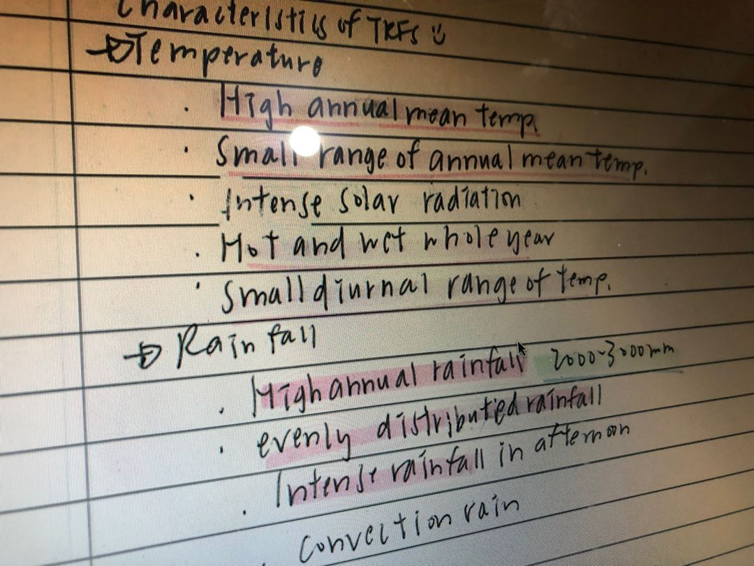 dse geog c6 trf 手寫彩印筆記