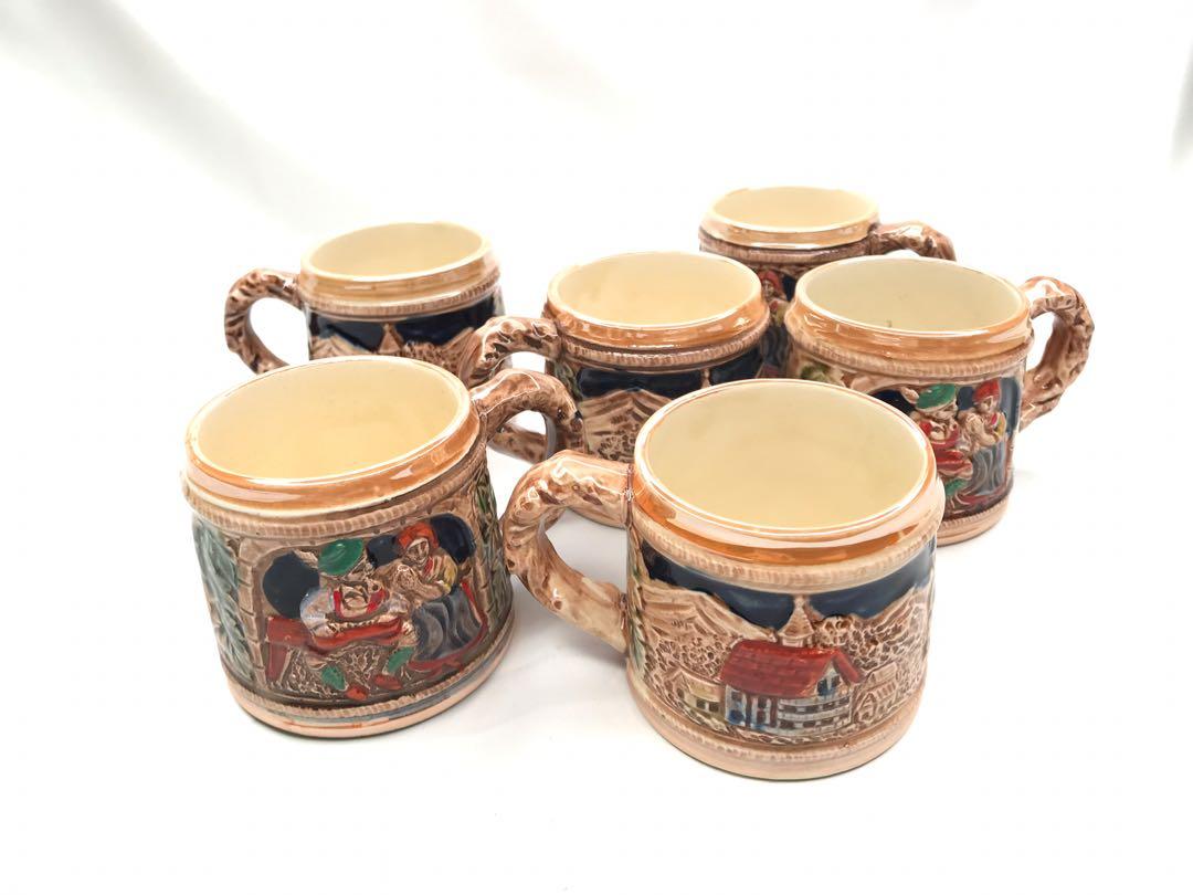 Eiho Majolica Japan Tea Set, Furniture & Home Living, Kitchenware & Tableware, Coffee & Tea