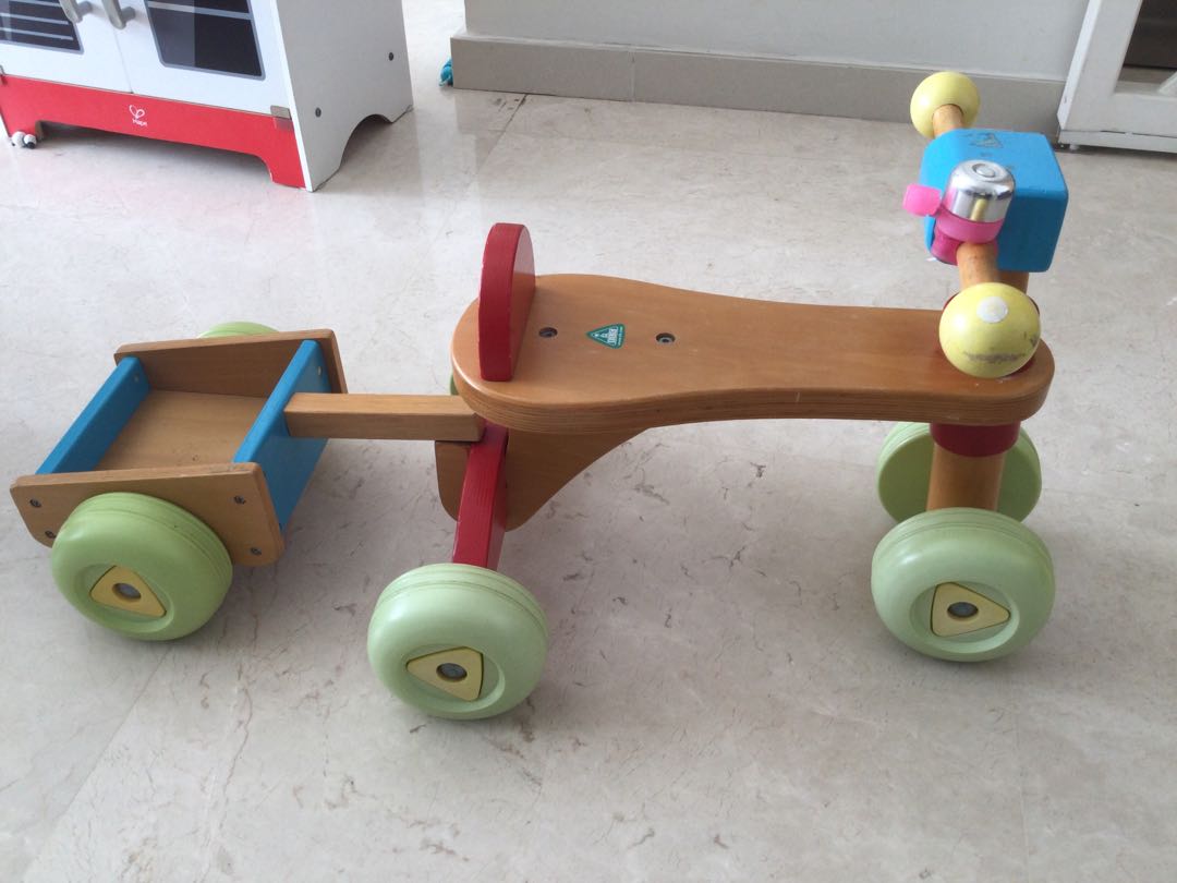 wooden tricycle for toddlers