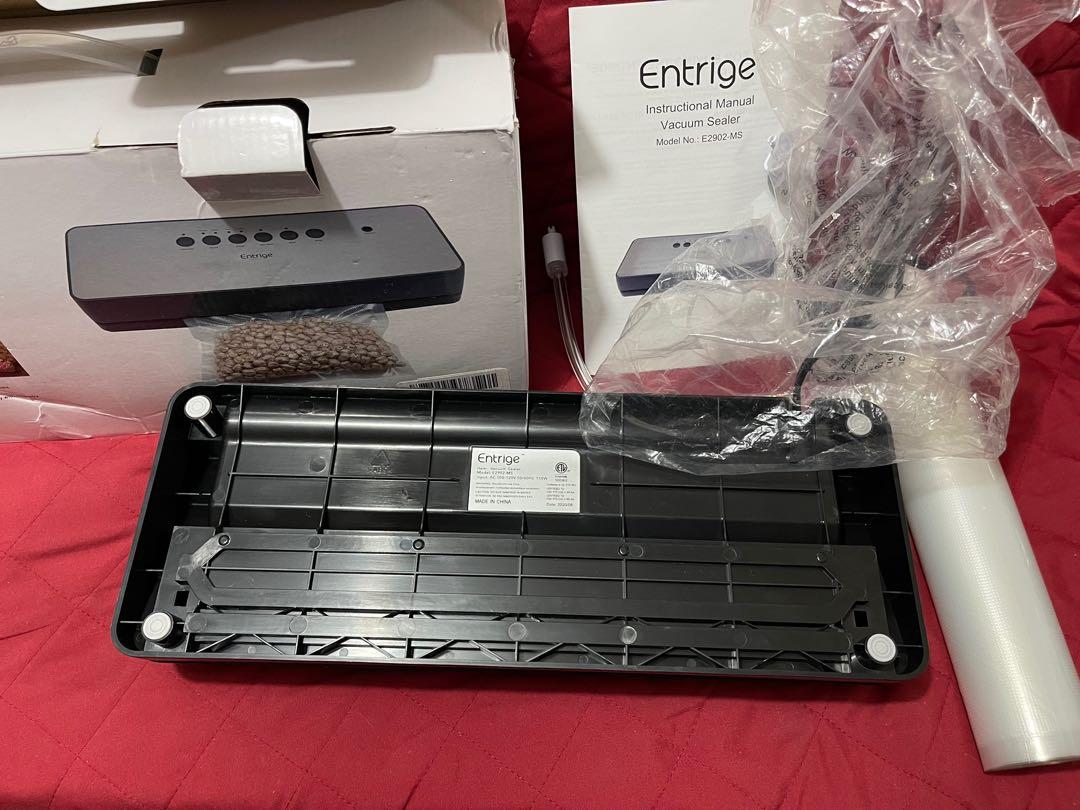 Entrige Food Vacuum Sealer 110volts with FREE TRANSFORMER, TV & Home