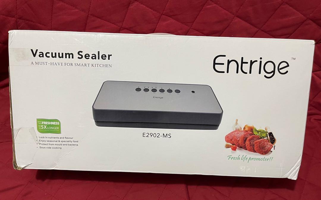 Entrige Food Vacuum Sealer 110volts with FREE TRANSFORMER, TV & Home