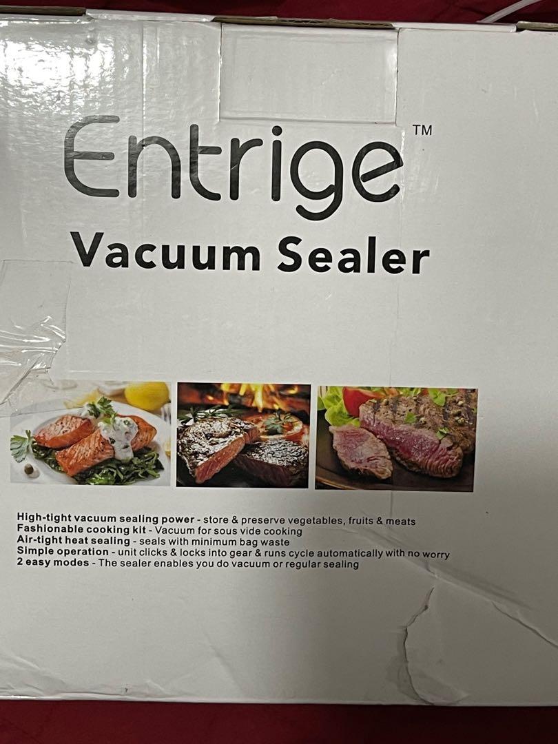 Entrige Food Vacuum Sealer 110volts with FREE TRANSFORMER, TV & Home