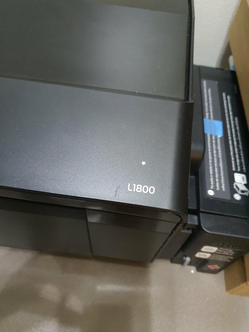 Epson L1800 A3 Photo ink Tank Printer, Computers & Tech, Printers ...