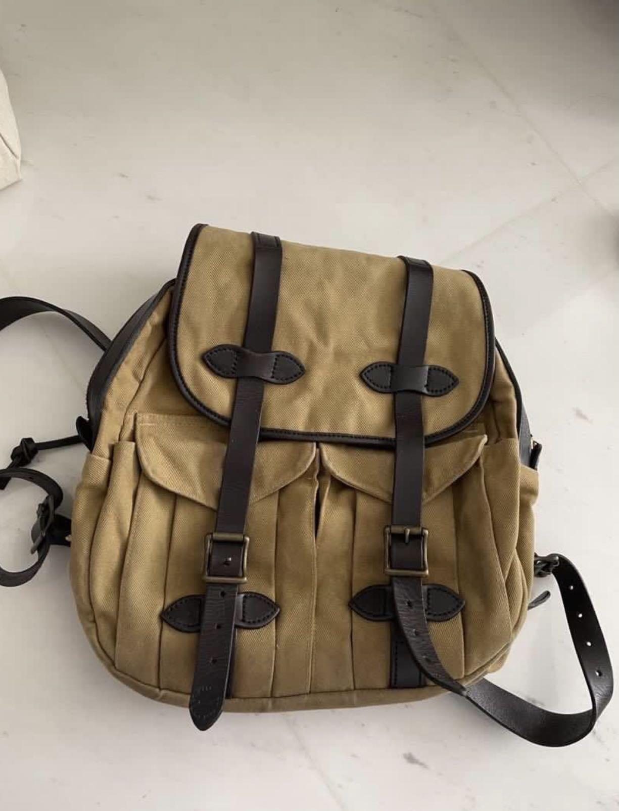 canvas rucksack backpack