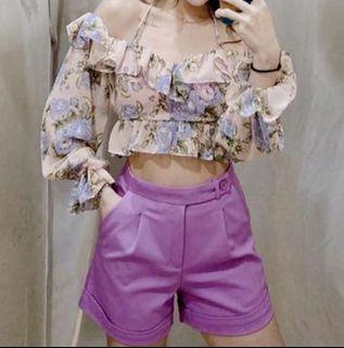 Floral Crop Top