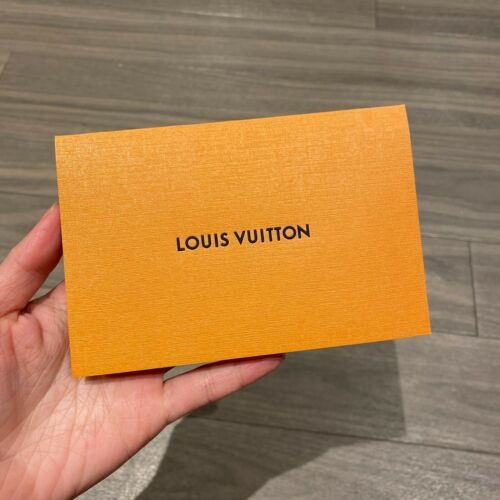 Lot of Authentic Louis Vuitton Envelope Cards Receipt Holders Thank You  Empty