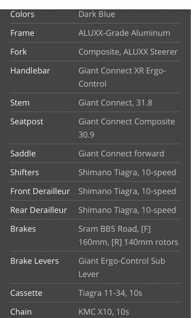 Giant anyroad size clearance chart