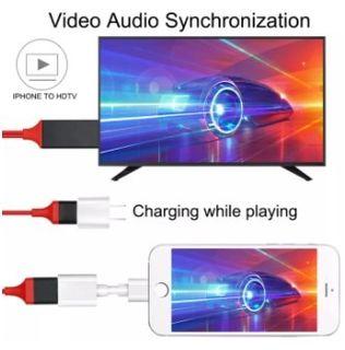 HDMI Cable for TV Projector Monitor Mirascreen TV Stick Compatible with lightning Micro usb Type-C 1080p HDTV Connector