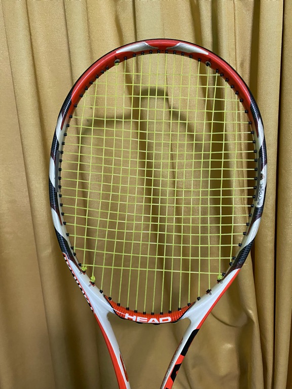Head Microgel Radical Midplus 18x20 98 headsize 4 3/8 grip Tennis Racquet 
