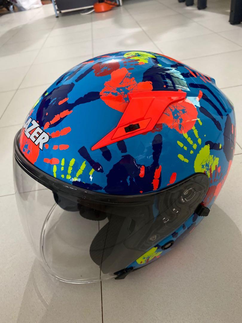 Helmet: Lazer Funny, Motorcycles 
