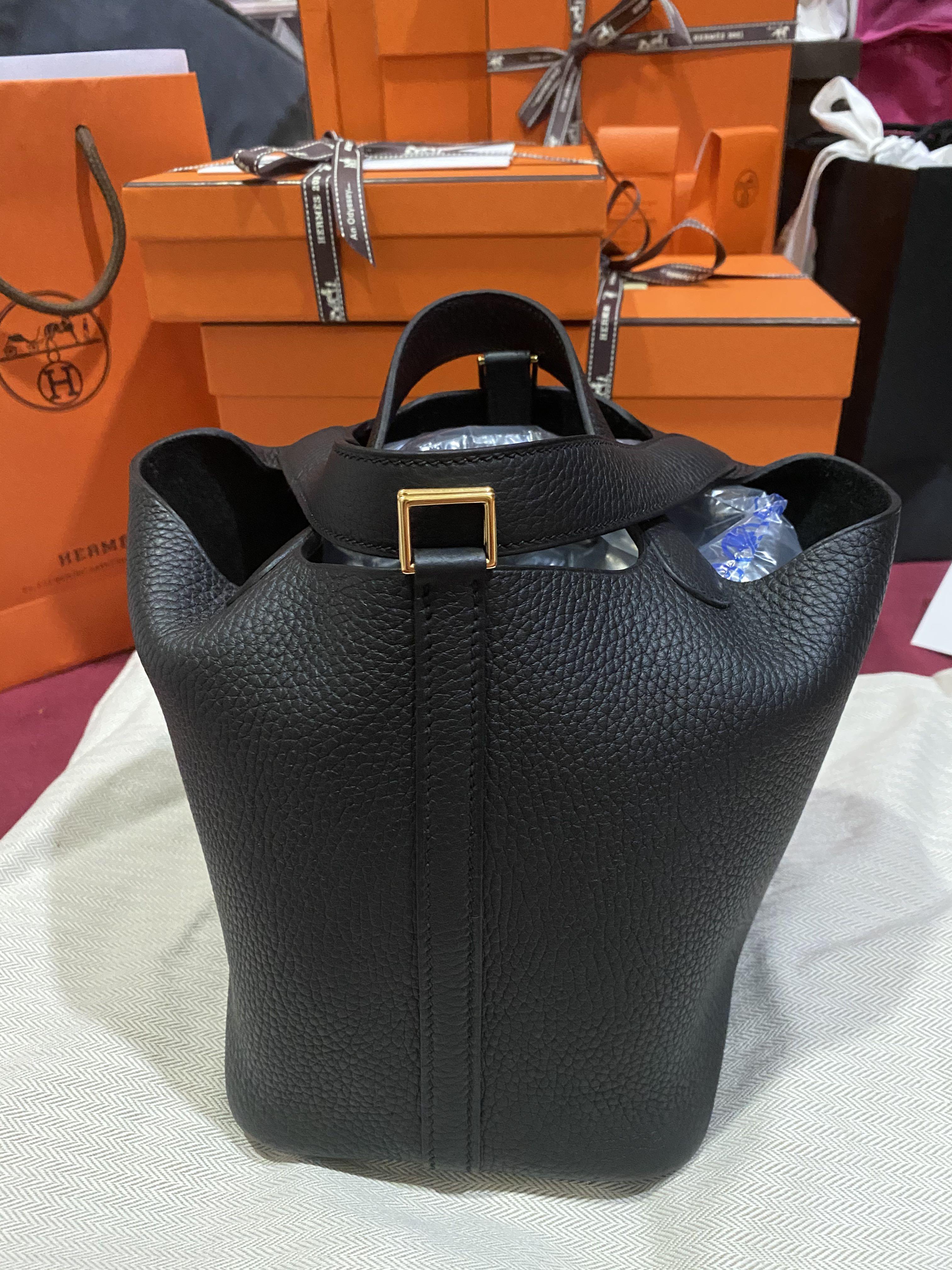 hermes picotin 18 noir