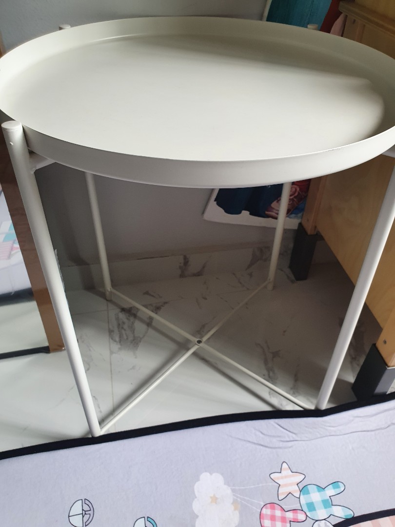 IKEA Round Side Table, Furniture & Home Living, Furniture, Tables