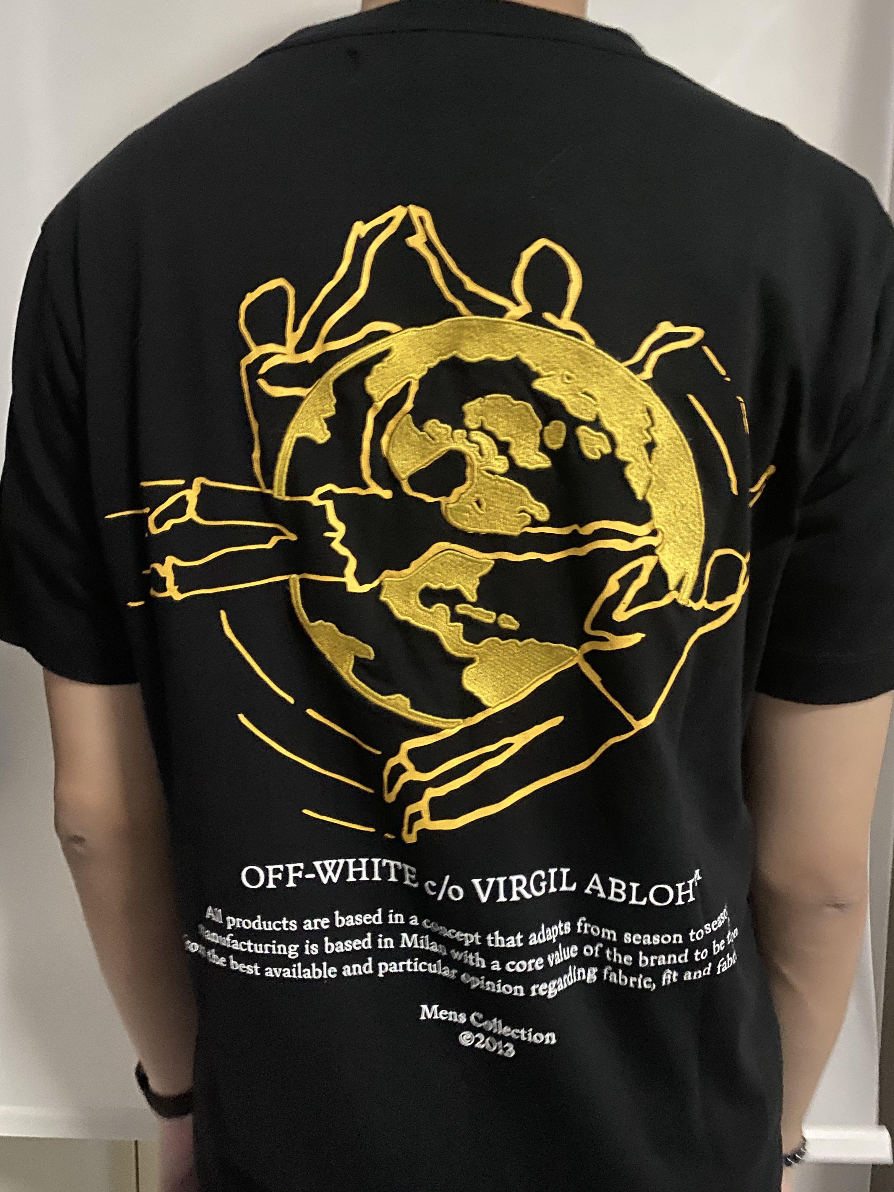 Off white on sale globe tee