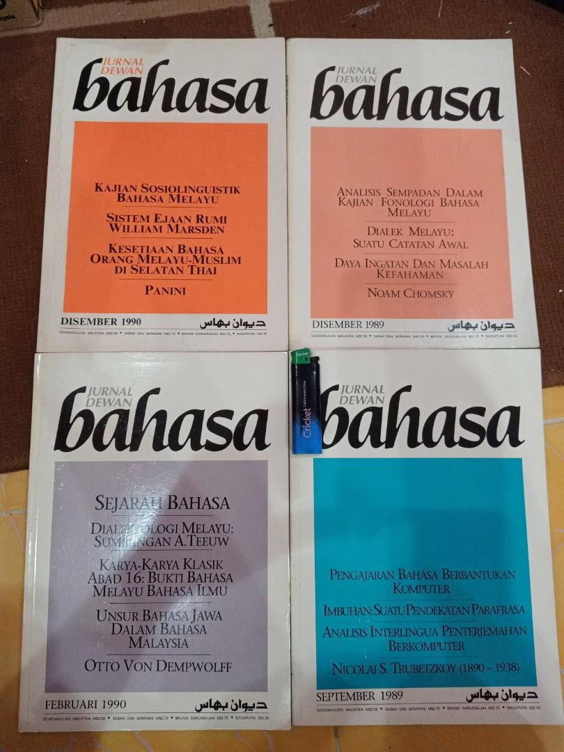 journal dewan bahasa 1989&1990 dbp, Books & Stationery, Books on 