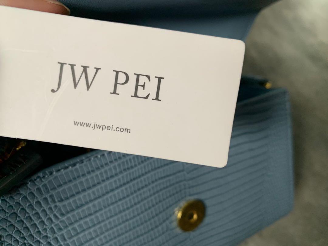 JW Pei Stella Top Handle Bag Ice Lizard, Women's Fashion, Bags