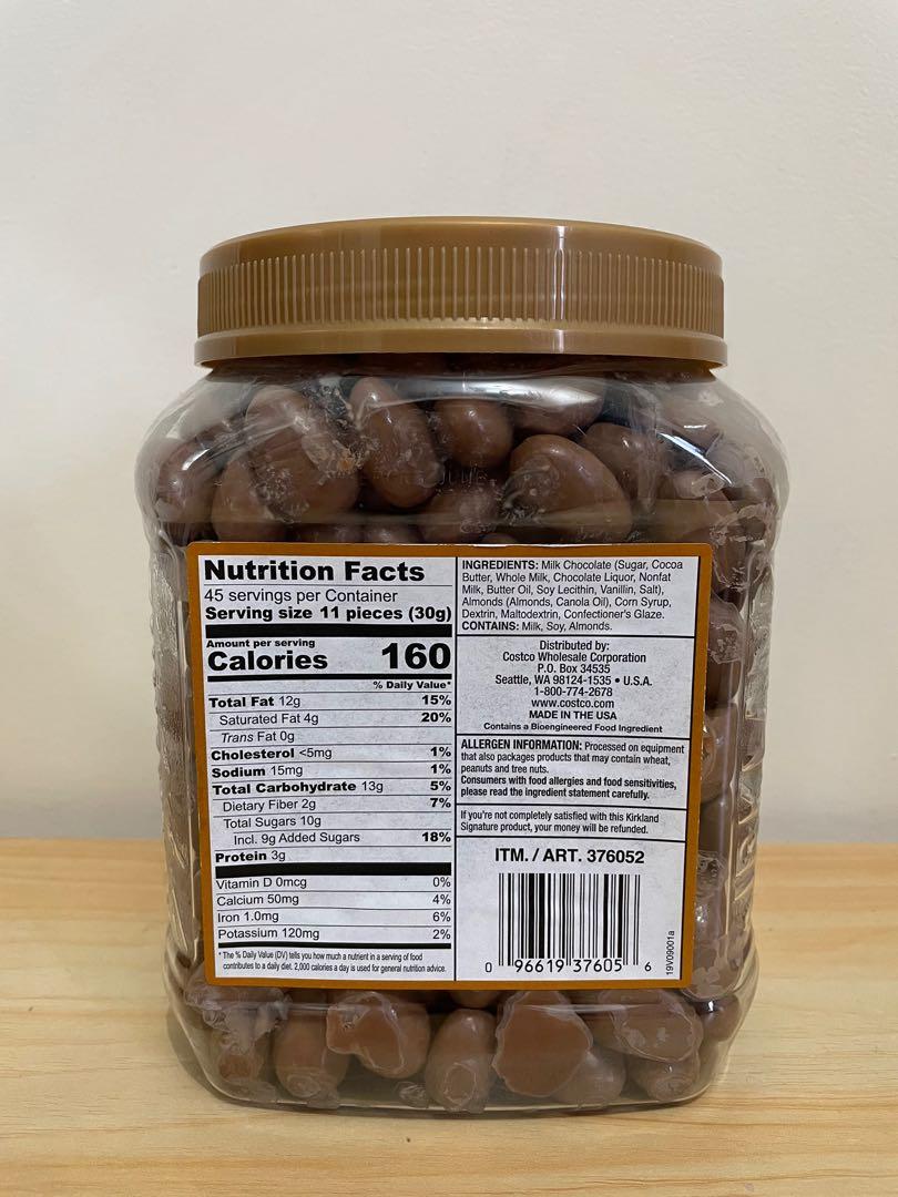 Kirkland Almonds Chocolate, Food & Drinks, Packaged & Instant Food on