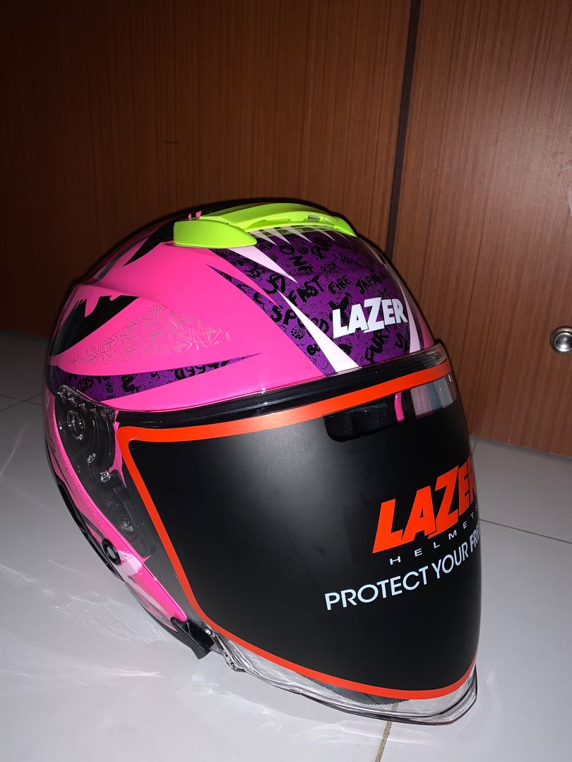 Lazer Tango SR Oni Helmet Purple/Pink 