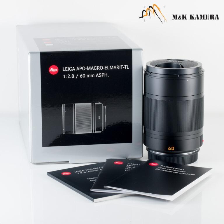 Leica APO-Macro-Elmarit-TL 60mm/F2.8 ASPH. Black Lens, 攝影器材