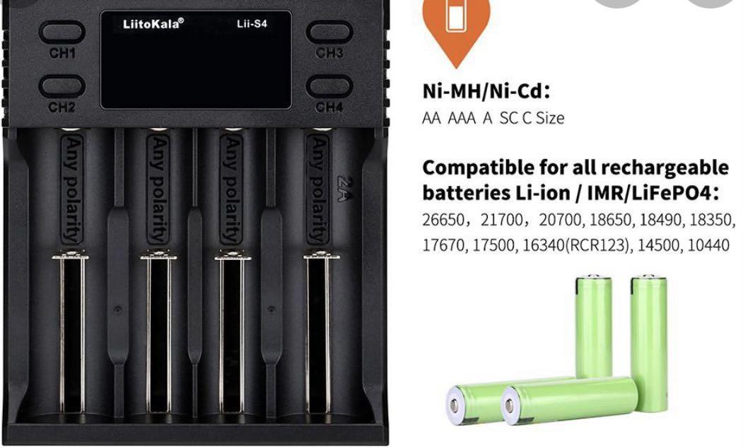 LiitoKala Lii-S4 Battery Charger