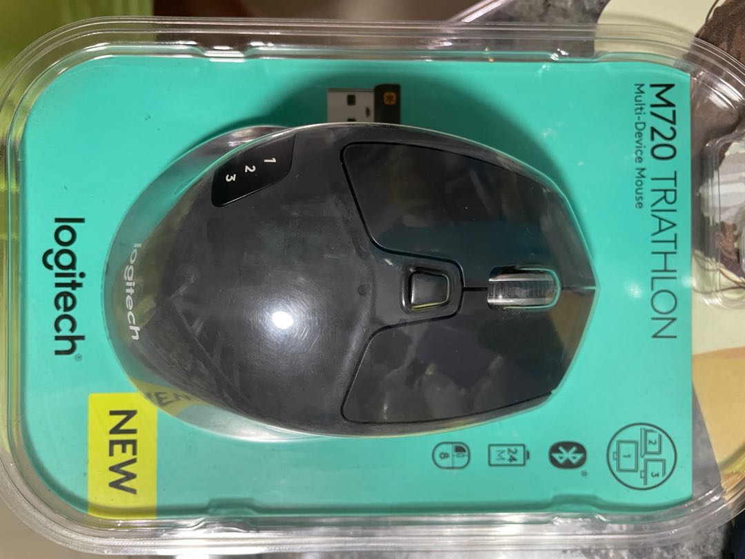 Logitech M720 Triathlon Mouse Computers Tech Parts Accessories Mouse Mousepads On Carousell