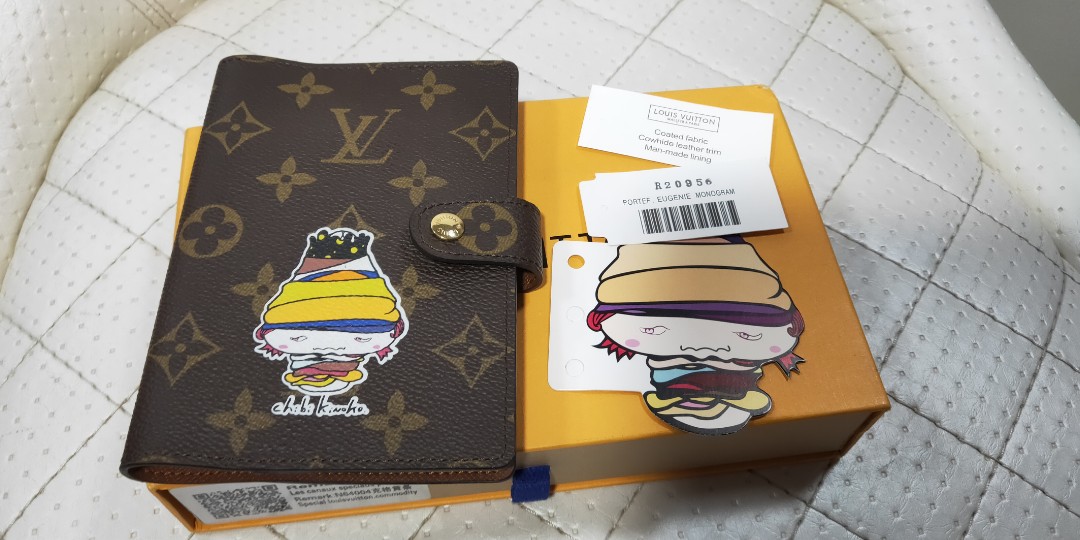 RARE Louis Vuitton Monogram PM Agenda Cover by Takashi Murakami CHIBI  KINOKO LV