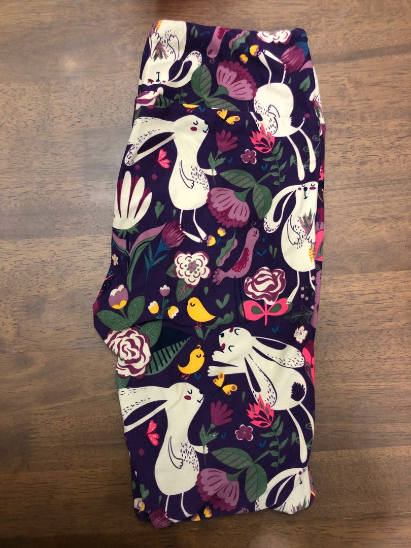 Lularoe Disney OS Leggings - Alice in wonderland, Women's Fashion, Bottoms,  Other Bottoms on Carousell