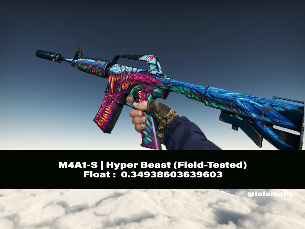 M4A1-S, Hyper Beast, Field-Tested