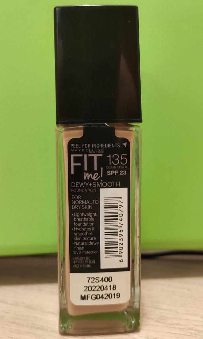 Maybelline New York Fit Me Dewy & Smooth Foundation 30 ml - 112 - Natural  Ivory