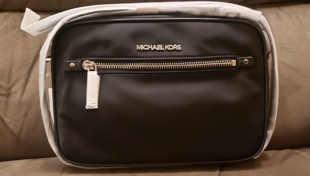 Michael Kors Polly Large Nylon Crossbody Bag