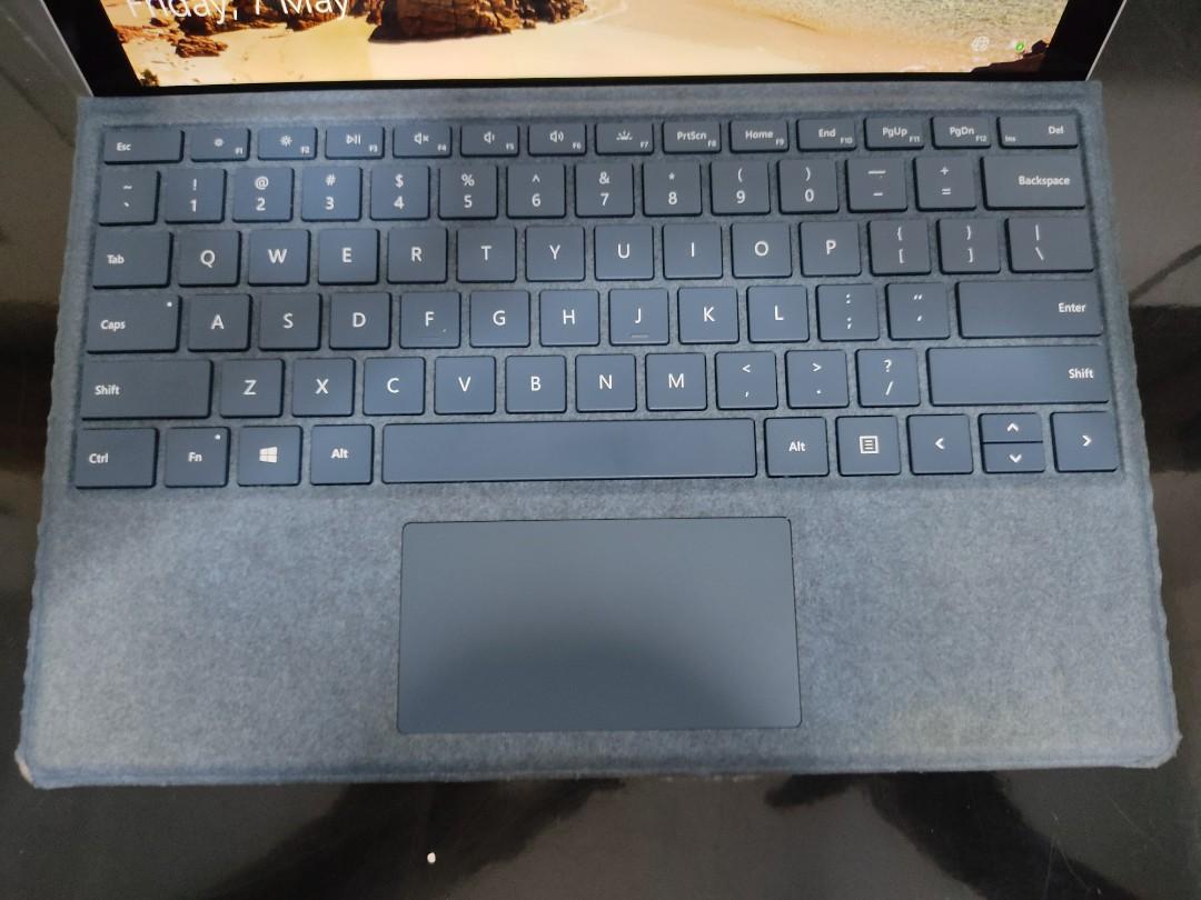 Microsoft surface Pro 5 + Keyboard cover, Computers & Tech, Laptops