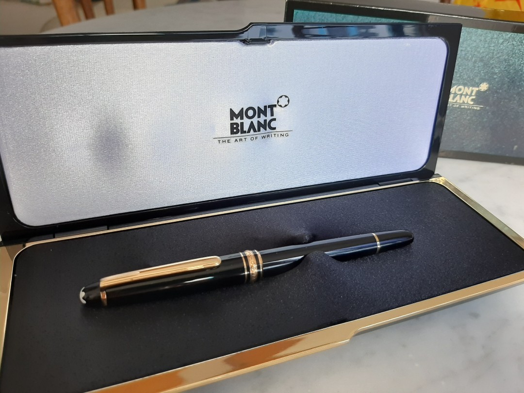 Mont Blanc Classic roller ball pen, Luxury, Accessories on Carousell