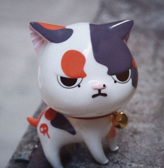 Morimei works末日貓日常005A 茶末日貓Zombcat Zombcats Sofuvi Vinyl