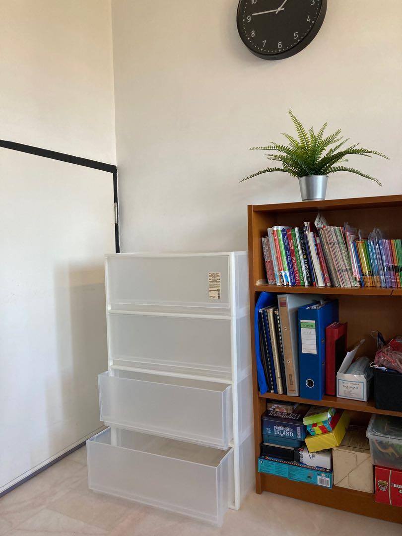 Storage Case Wide MUJI PP Storage Case Wide Large 4 Drawer, Furniture & Home Living, Home ...
