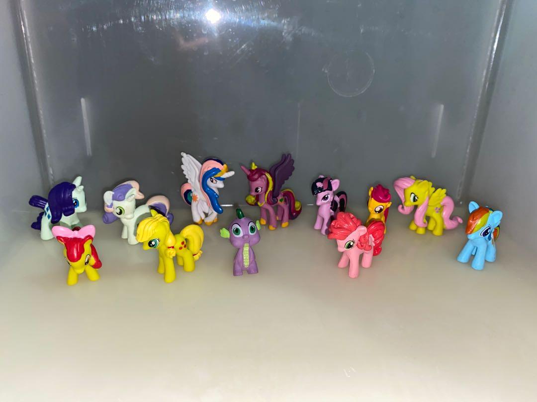 My little pony set of 12 hotsell