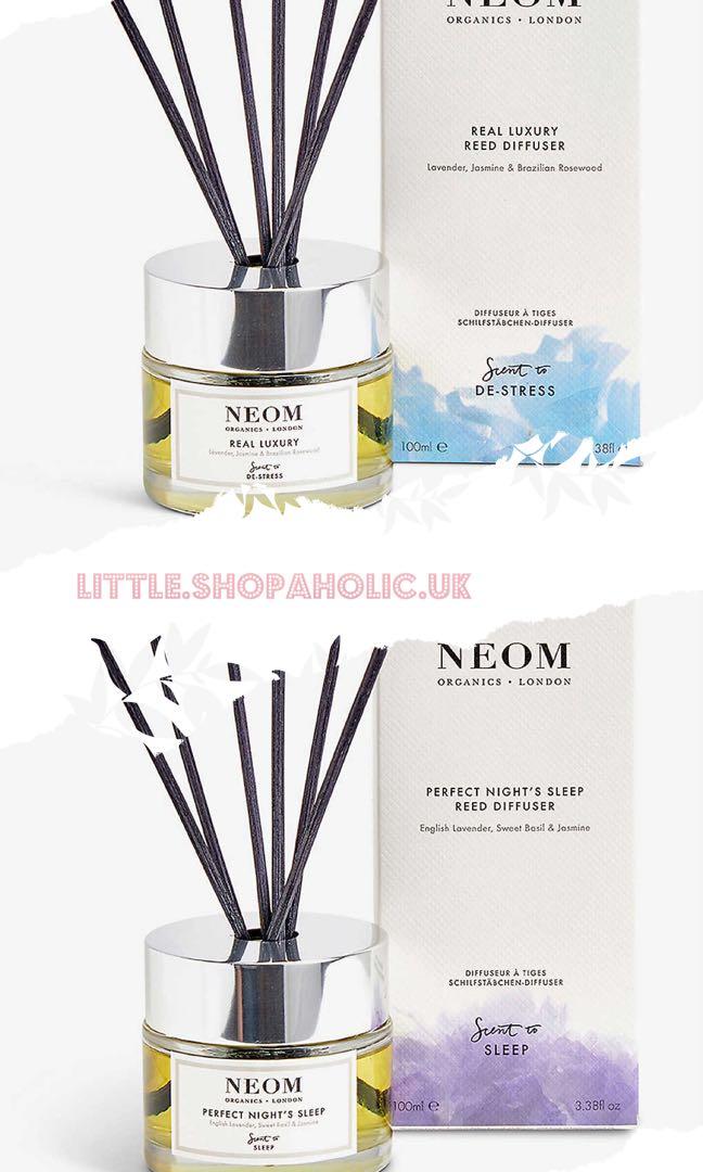 Neom diffuser 100ml, 美容＆化妝品, 沐浴＆身體護理, 沐浴及身體護理 身體護理 Carousell