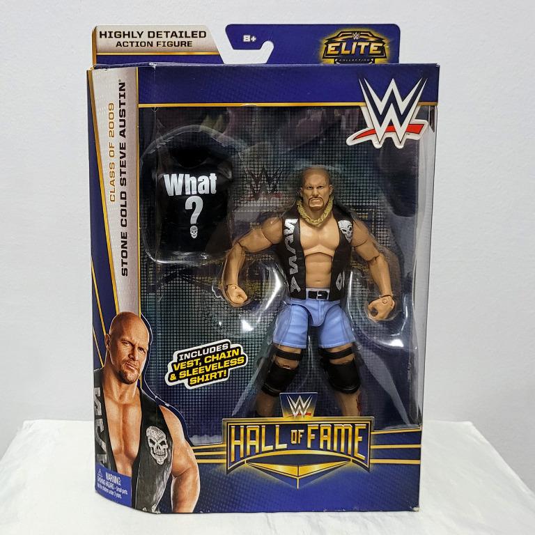 NEW MISB MATTEL WWE Elite Stone Cold Steve Austin HOF Action Figure
