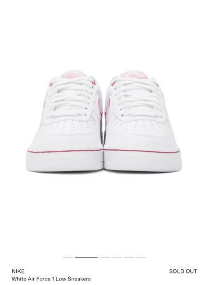 nike air force 1 low airbrush white pink