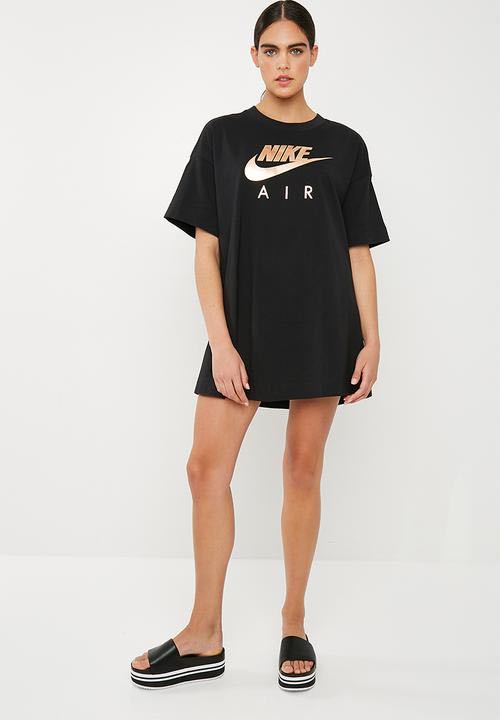nike air logo t shirt dress